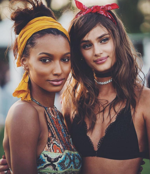 Jasmine Tookes e Taylor Hill